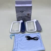 New Model 10250-5LC Rectangular foldable USB charging 5-light handheld gift magnifying glass with light Specification image